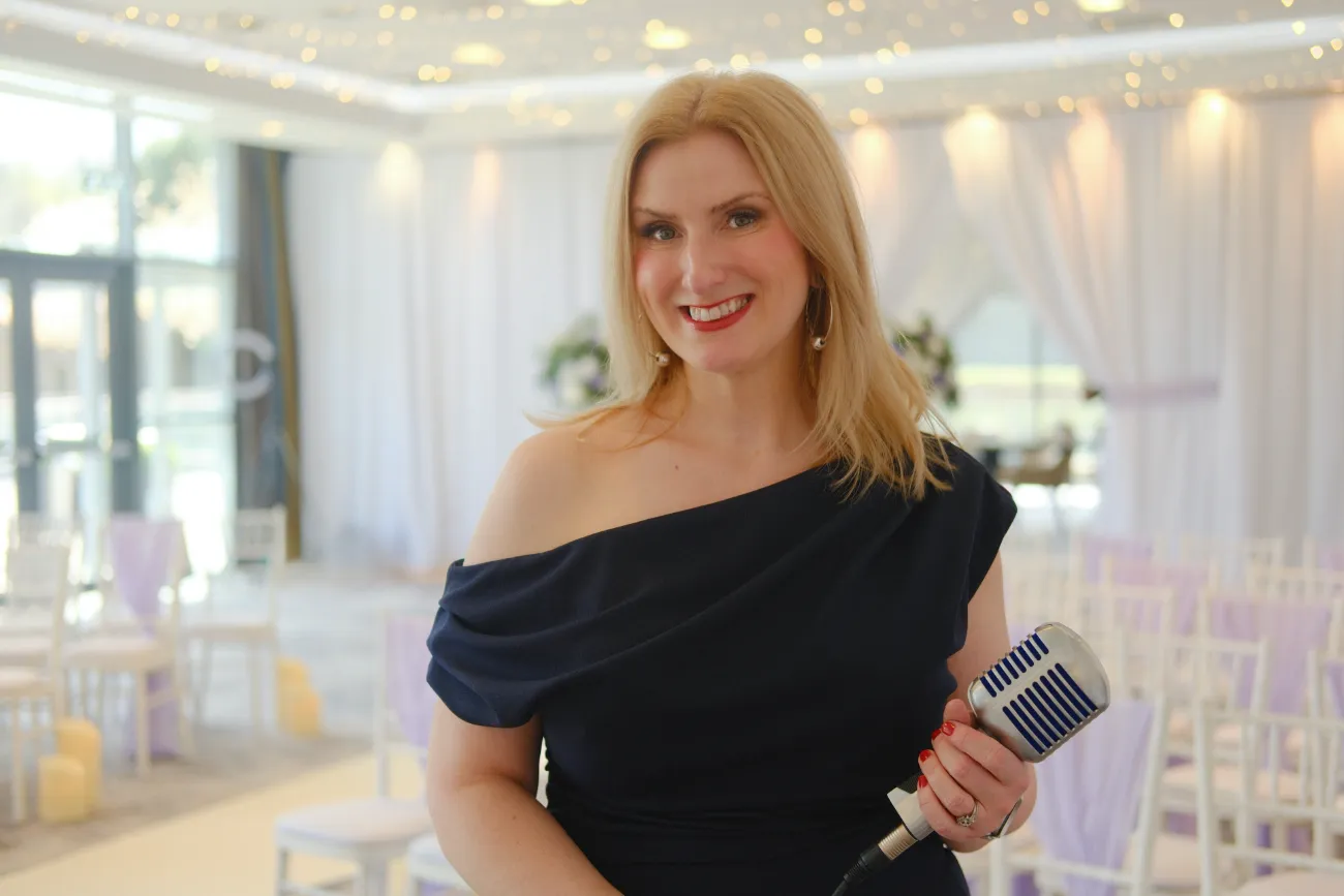 Nicola Mason performing live wedding ceremony music at an Edinburgh wedding